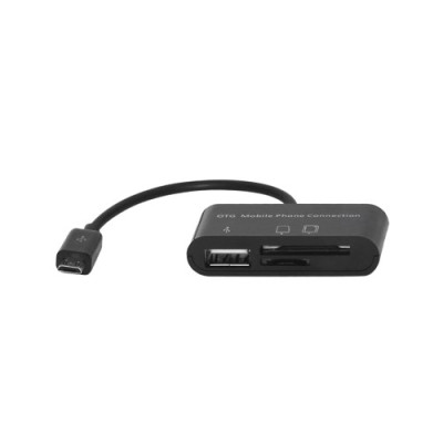 Други USB кабели OTG Card Reader Micro USB HUB за Samsung Galaxy S4 I9500 / Galaxy S3 I9300 / Nokia / Sony И други